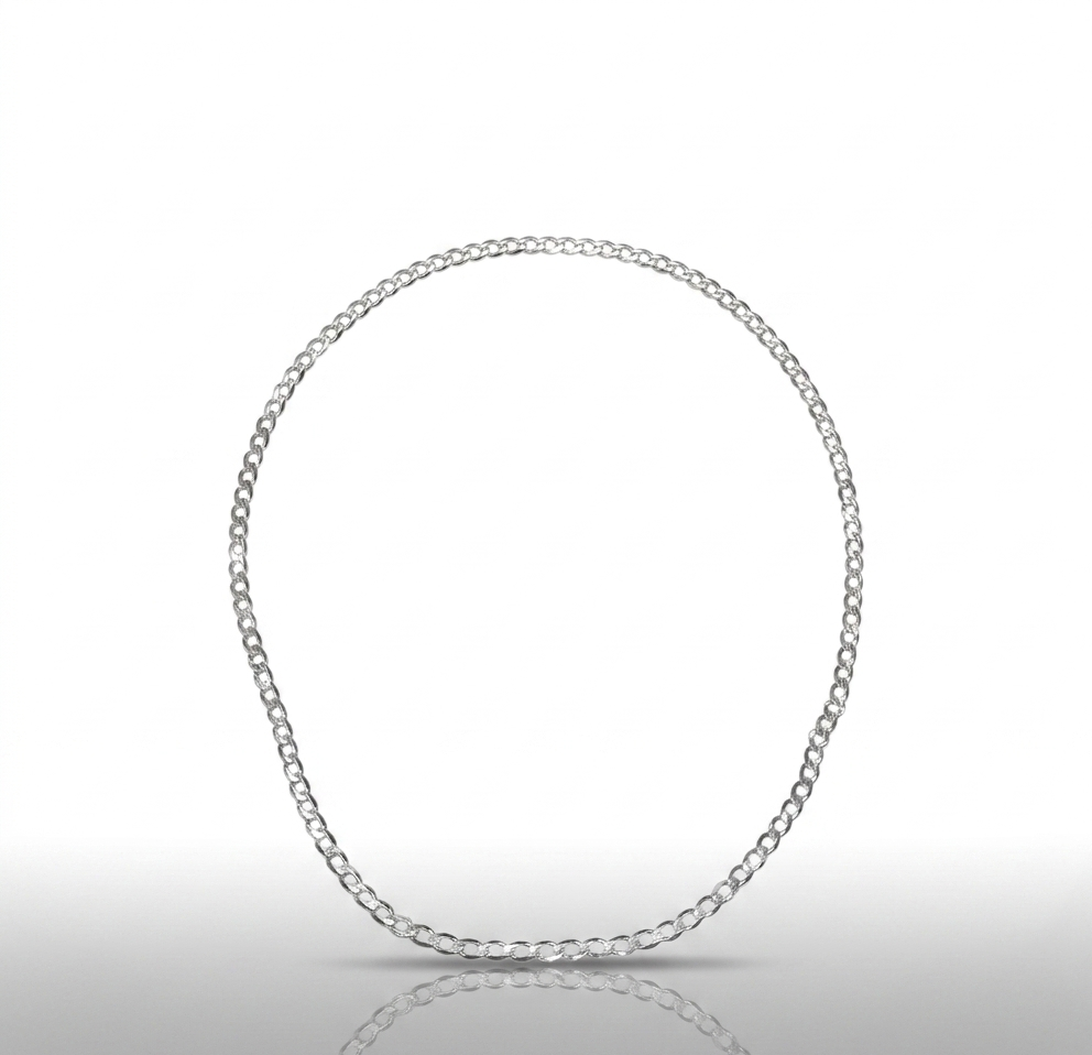 Cadena Cubana Classic · Plata de Ley 925
