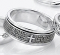 Anillo Liso Giratorio - Plata de Ley 925
