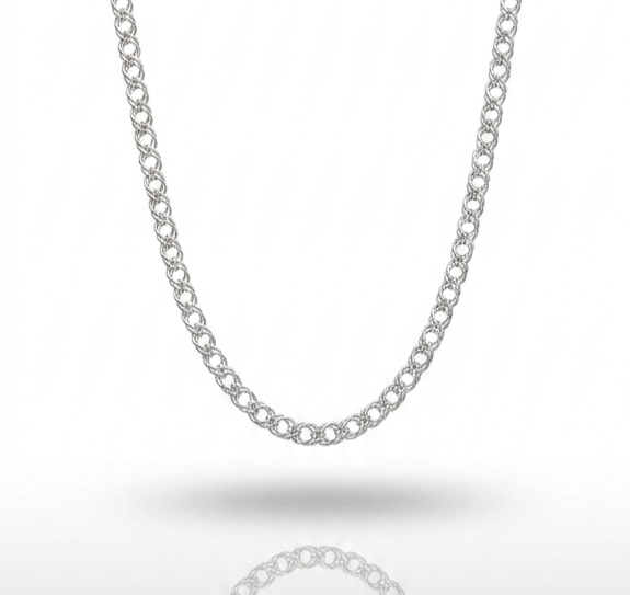 Cadena Rolo 3.3mm · Plata de Ley 925
