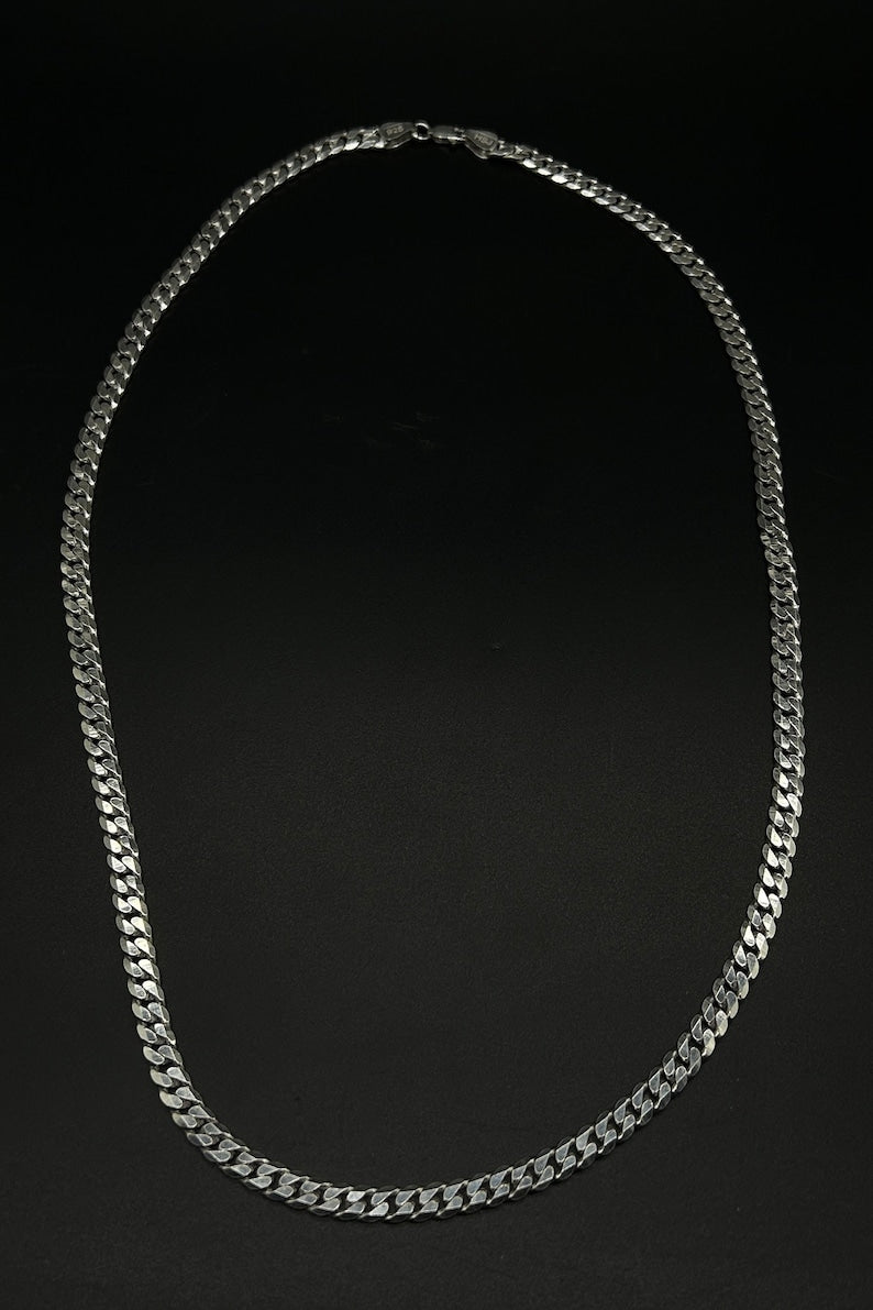 Cadena Hoja — Plata de Ley .925