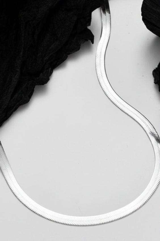 Cadena Serpiente — Plata de Ley .925
